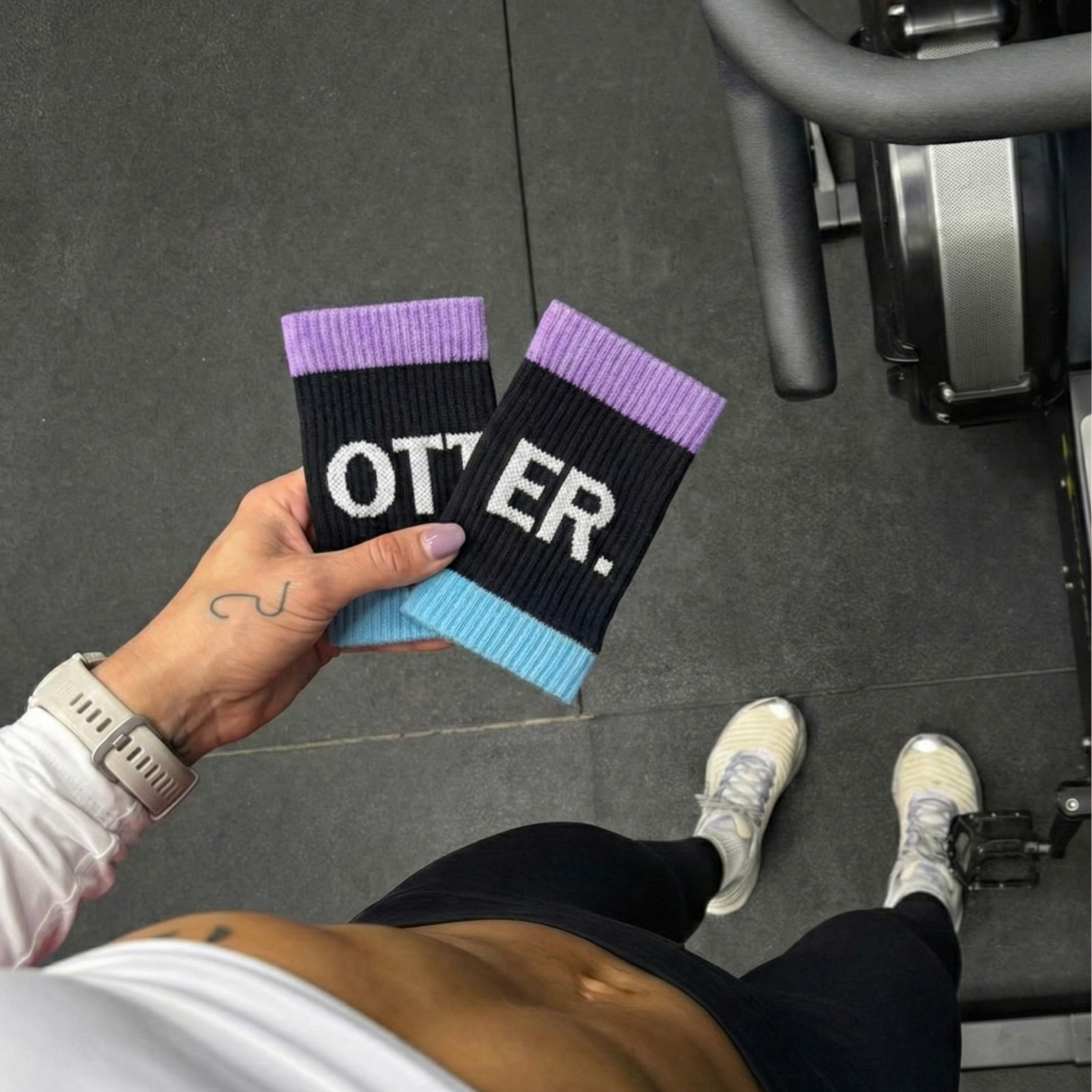 Banda de sudor Negra